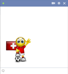 Swiss football smiley