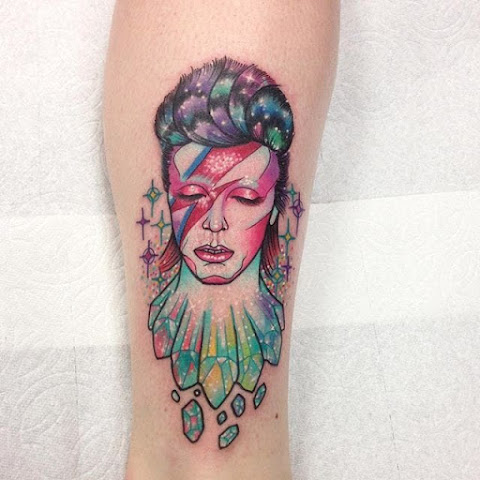 The Vibrant, Spirited Tattoos of Pinkworker Roberto Euán