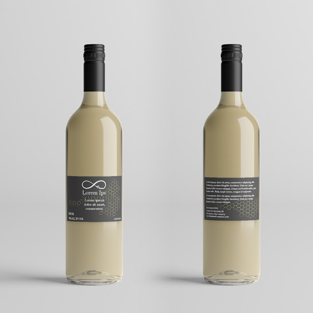 Mead Bottle, Label Design 