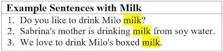 20 Example Sentences with "Milk" and Its Definition.