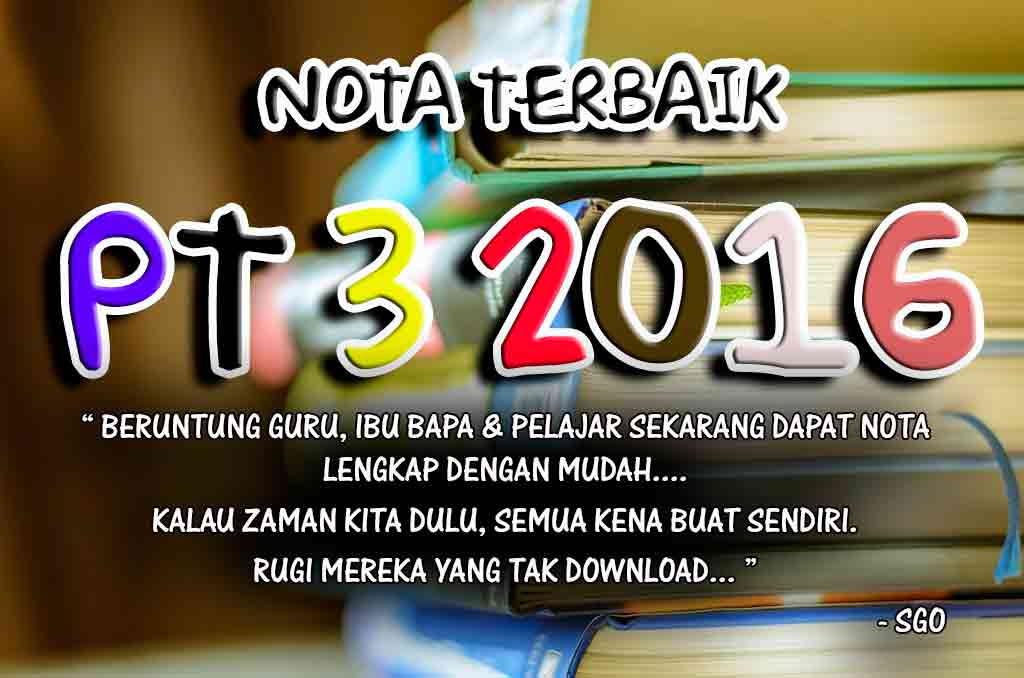 PT3 2016  Nota Padat PT3 Matematik Tingkatan 1 hingga 