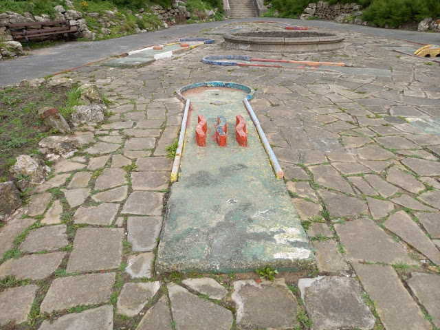 Princess Parade Crazy Golf in Blackpool, September 2020