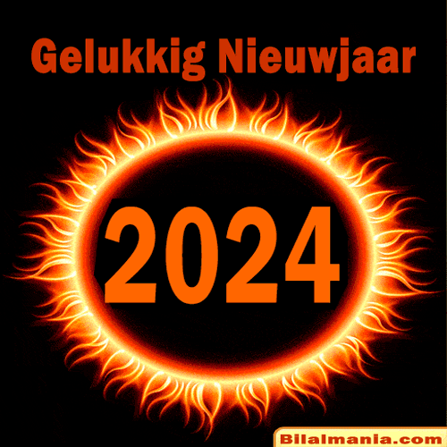 Nieuwjaarswensen Gelukkig Nieuwjaar 2024 GIF-4