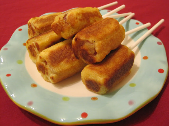 unfried mini corn dogs