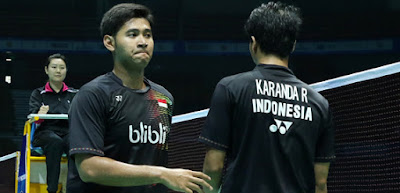 Angga/Ricky Melangkah Ke Babal Kedua Badminton Asia Championships 2016