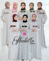 Koleksi Terbaru Shabilla Dress by Fania Hijab | Baju Gamis Rayon Adem