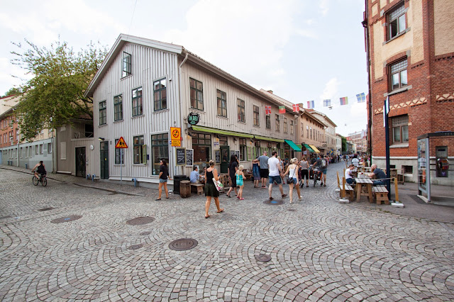 Quartiere di Haga-Goteborg