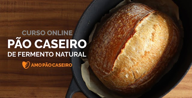 Pão Caseiro de Fermento Natural