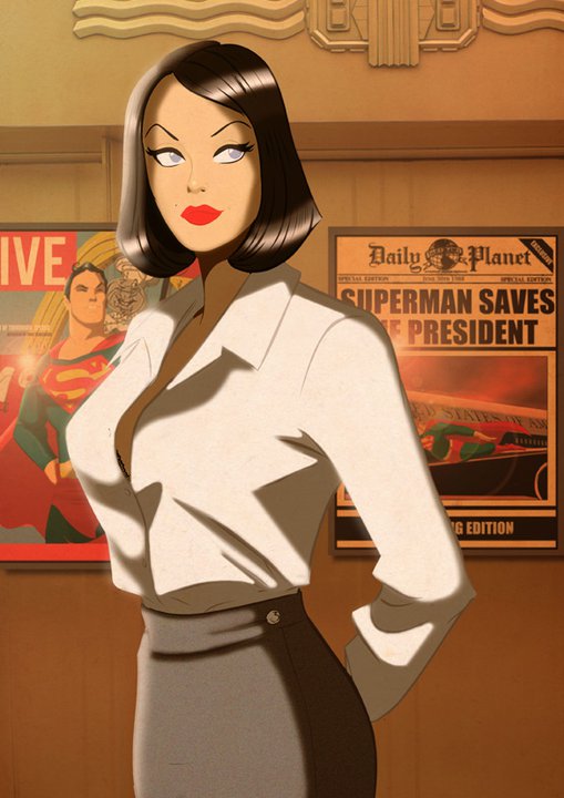 Lois Lane I've always wondered why of all the women on Earth would Superman