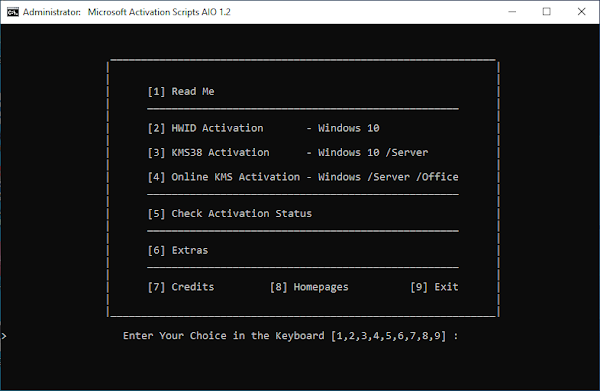 Microsoft Activation Scripts 1.3 [Latest]