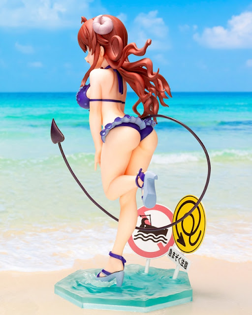 Figura de Shadow Mistress Yuko en bañador de la serie “The Demon Girl Next Door” - Kotobukiya