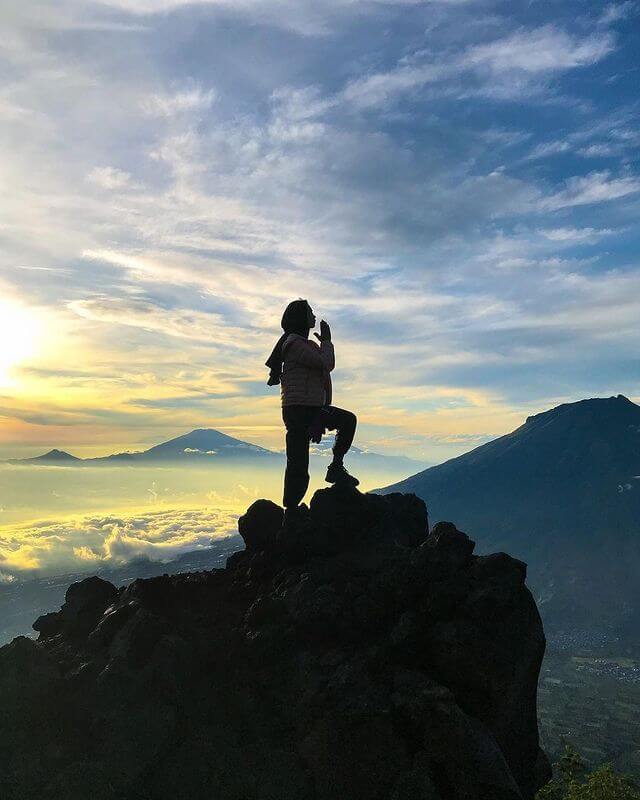Mendaki gunung bisa memperkuat jantung dan paru-paru - foto instagram ysuryanii