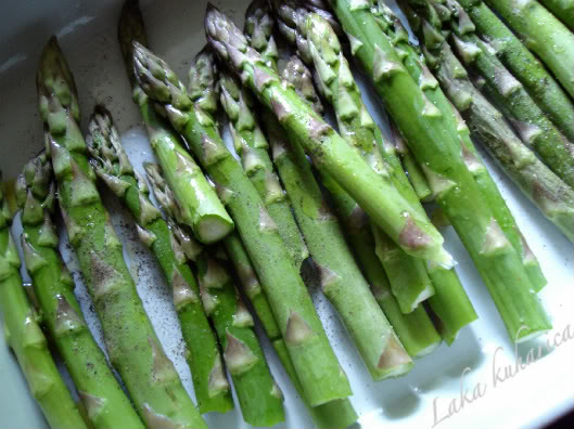 bake asparagus in the oven
