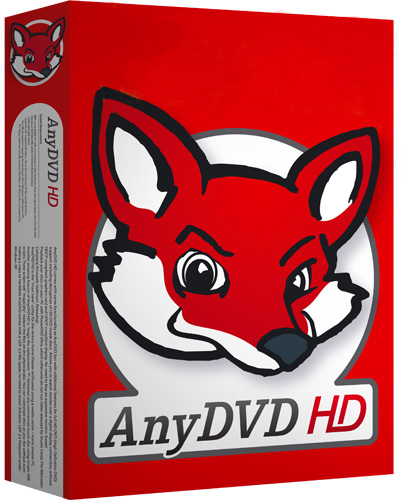 RedFox AnyDVD HD 8.1.5.0 poster box cover