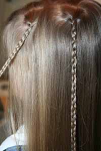 PEINADO CON TRENZAS PARA NIÑAS