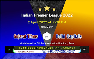 IPL 2022 DC vs GT 10th Match Prediction Who will win Today Astrology