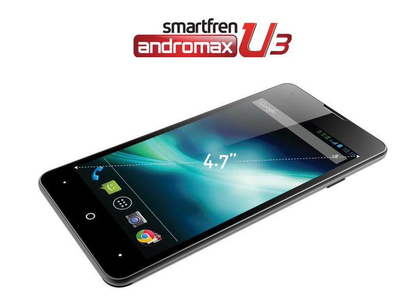 Smartfren Andromax U3, Spesifikasi Tangguh Harga 1 Jutaan