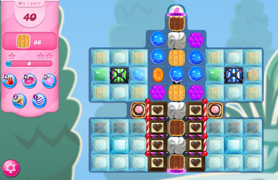 Candy Crush Saga level 8477