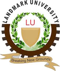 landmark university admission list