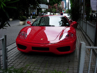 ferrari hot red color