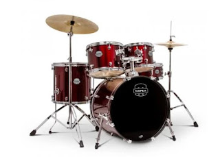 Minibatería mapex roja