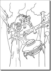 ben10-35 desenhos para colorir do Ben 10 besta fera