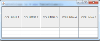 JTable con Header de tamaño específico (0,100)