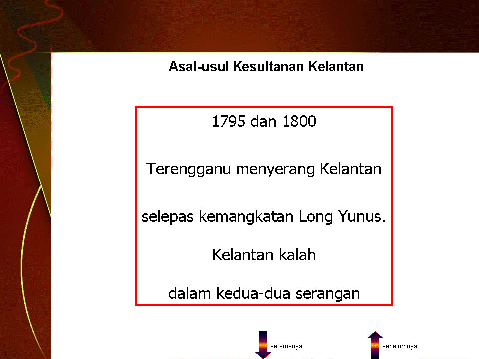 .sejarah tingkatan 1: Asal-usul Kesultanan Kelantan