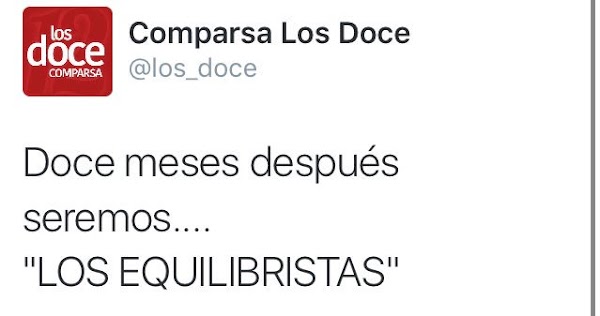 La comparsa 'Los Doce' anuncia su nombre para el COAC 2017