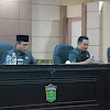 Ketua DPRD Fajran Pimpin Rapat Paripurna Internal Penyampaian Tanggapan  Ketua Bapemperda