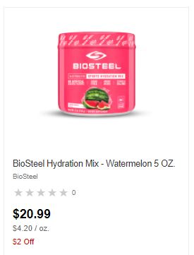 biosteel cvs deals