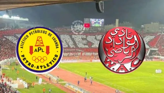 Regardez le match du Wydad vs Petro Atletico en direct