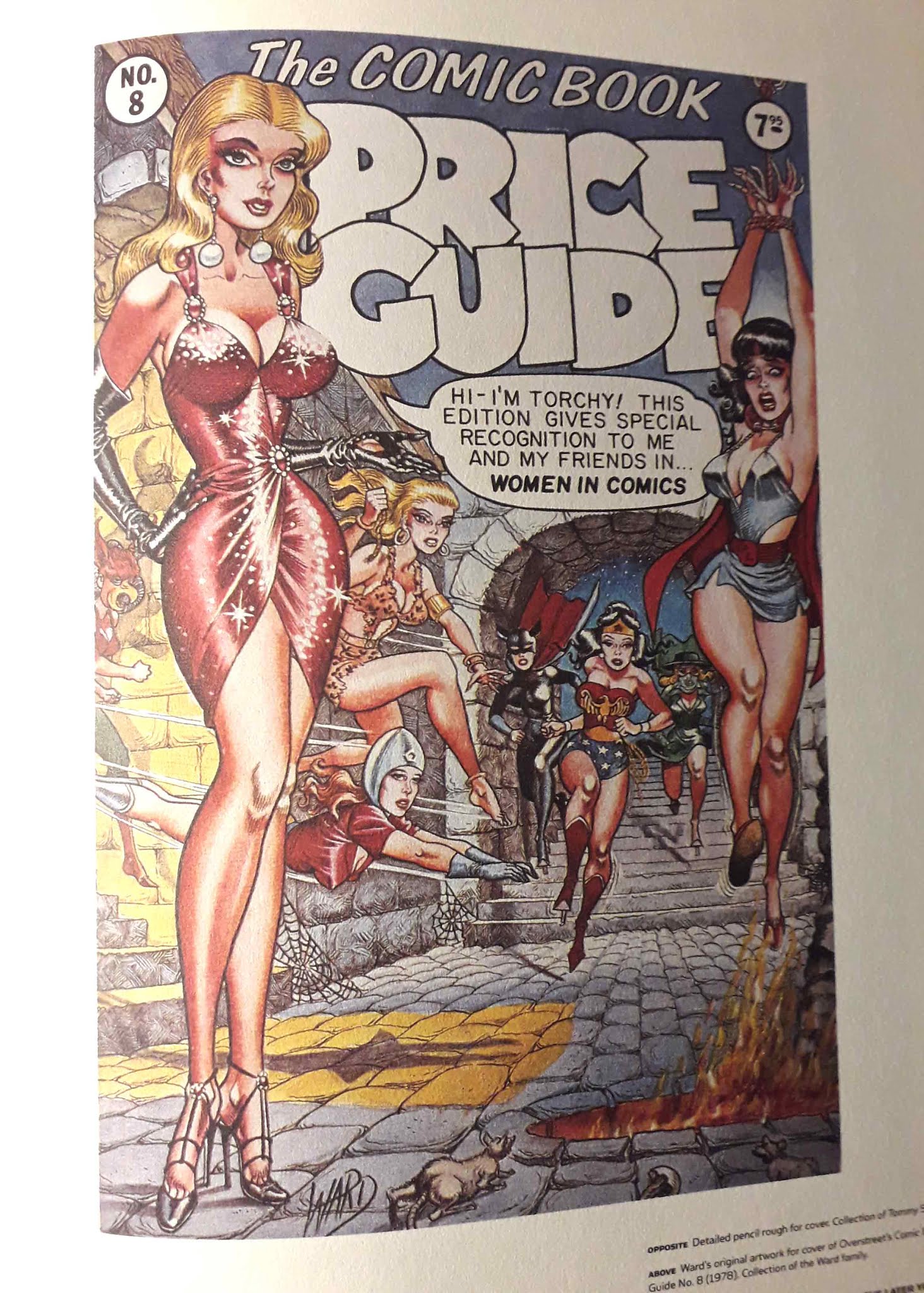 couverture de livre érotique dessinée par Bill Ward