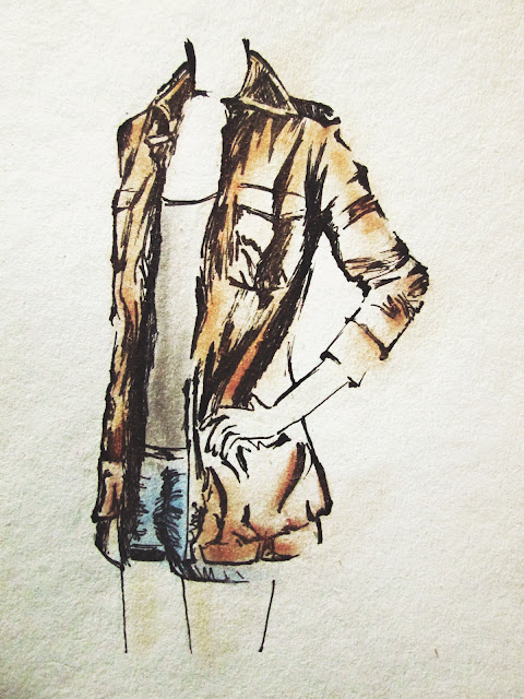 parka jacket illustration
