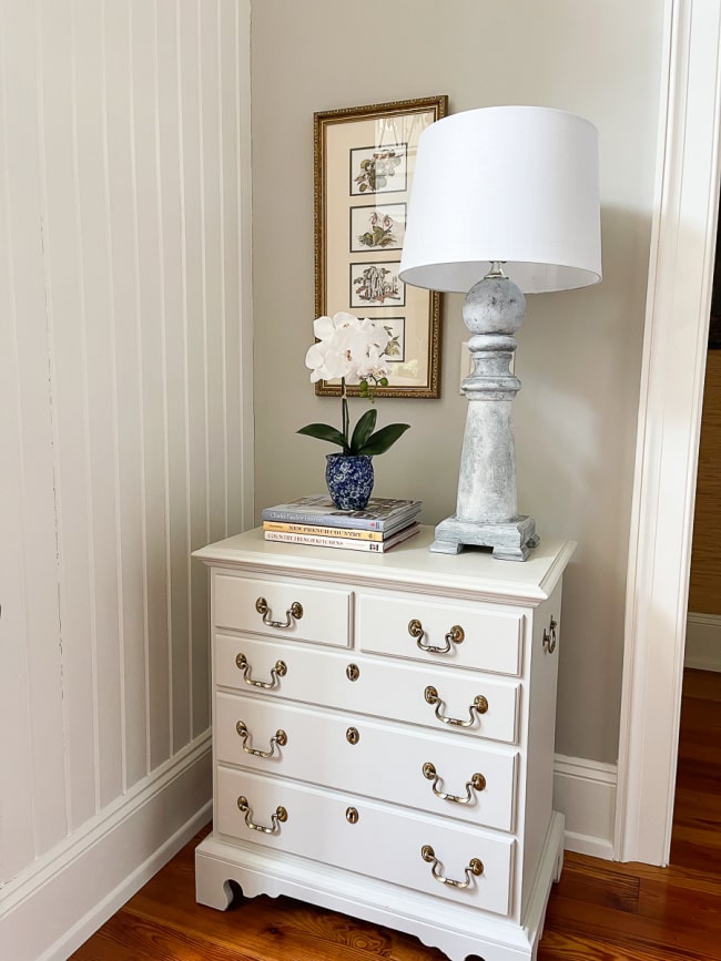 Balustrade lamp makeover by Our Southern Home blog