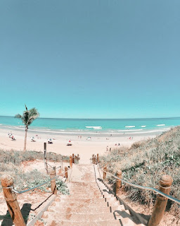 Sitting Relaxed On The Australian Cable Beach