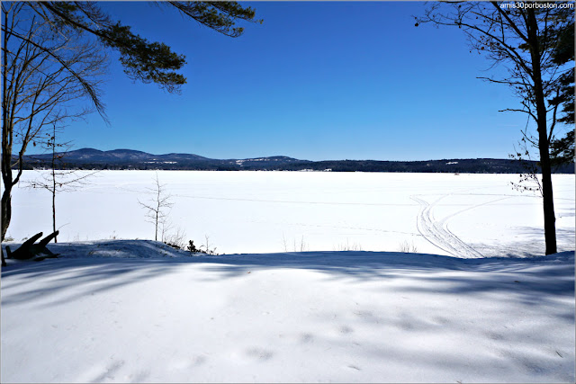 Lago Winnisquam en New Hampshire 