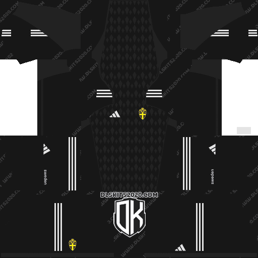 Sweden DLS Kits 2022 Adidas - Kit Dream League Soccer 2019 (Goalkeeper Away)