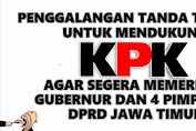 DPP AMI Bersama Jatim One, Joyo Semoyo, Madas, Bnpm dan Larm-Gak Menggelar Penggalangan Tanda Tangan Mendukung KPK 