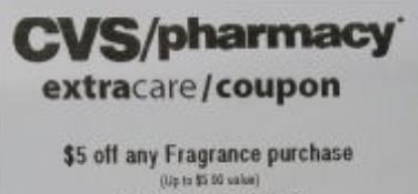 $5.00/1 Any Fragrance CVS crt Coupon (Select CVS Couponers)