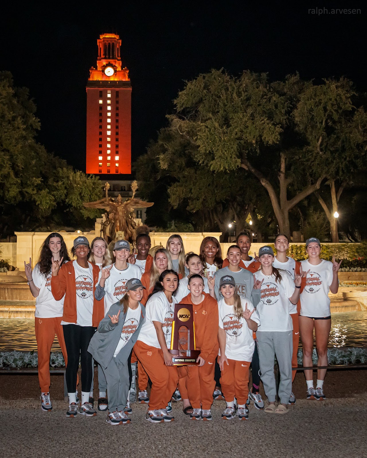 University of Texas Volleyball | Texas Review | Ralph Arvesen