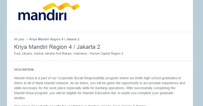 Contoh Deskripsi Diri Untuk Melamar Pekerjaan - JobsDB