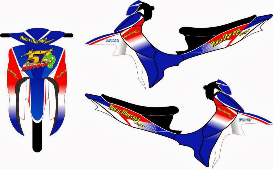 SABLON DIGITAL PRINTING BRANDING MOTOR Racing Concept