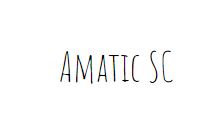 Font Amatic SC