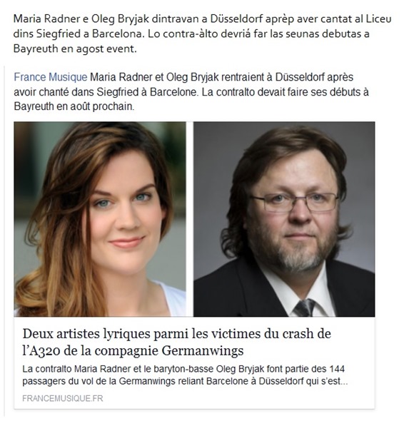 minuta de silenci catastrofa de Germanwings