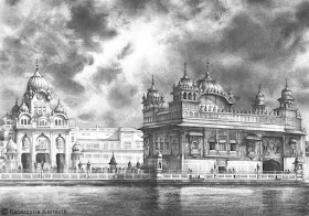 03-The-Golden-Temple-of-Amritsar-Architectural-Drawings-Katarzyna-Kmiecik-www-designstack-co