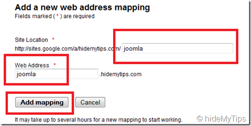 3_Web Address Mapping