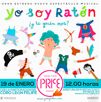 Concierto de Yo soy ratón en el Teatro Circo Price