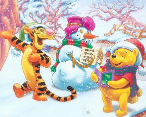 Disney Christmas wallpapers, Cartoon Christmas wallpapers