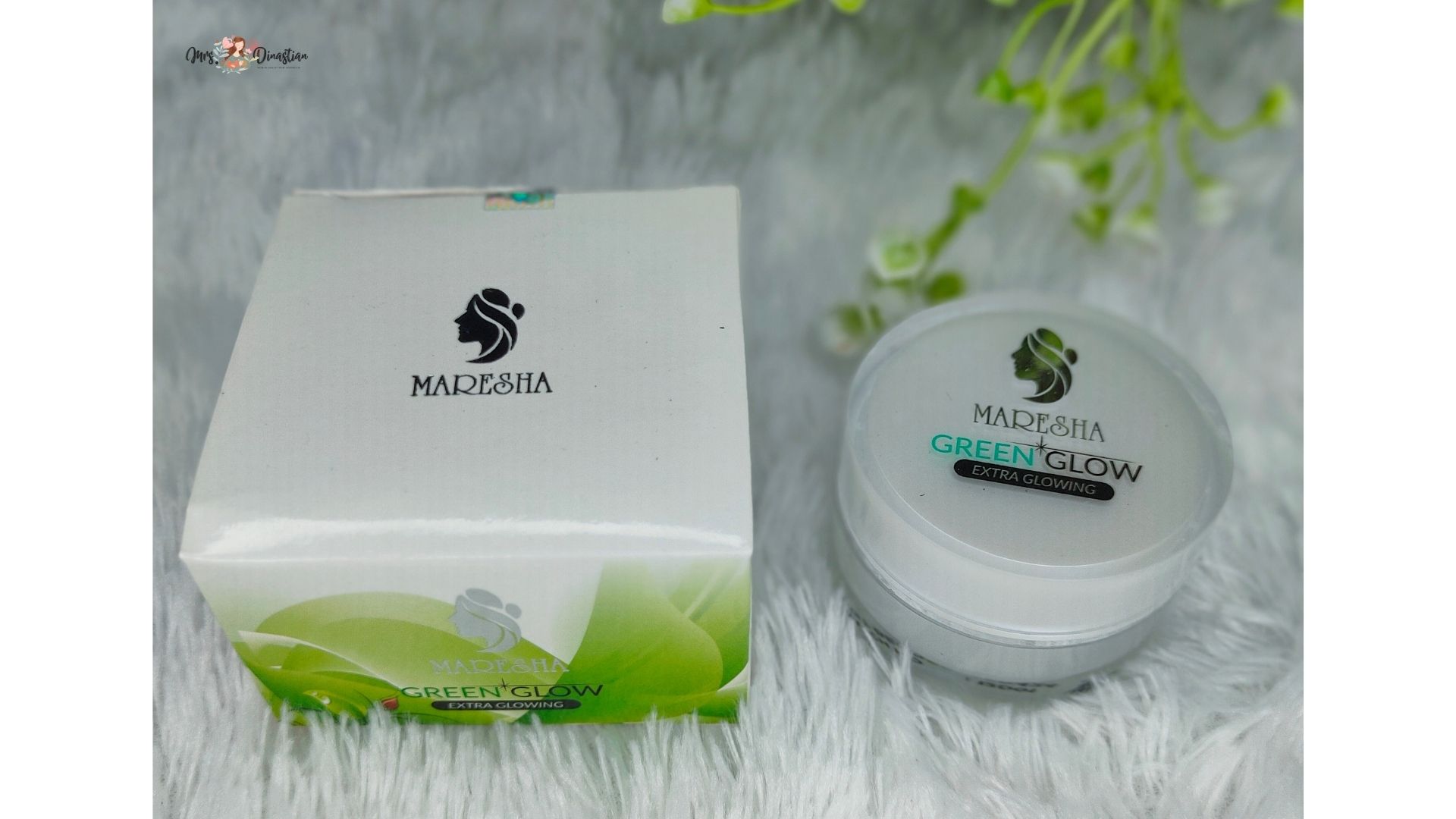 Packaging Green Glow Maresha Skincare